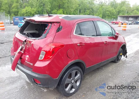 2014 Buick Encore Leather z USA, uszkodzony, nr VIN KL4CJGSB4EB785825